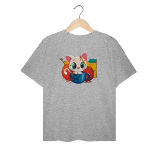 Nome do produtoCamiseta Gato de Xion – Stellar Blade Edition - Plus Size