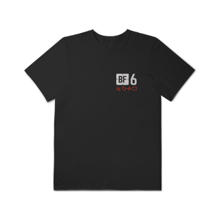 Nome do produtoCamiseta Battlefield 6 Classes Black - Plus Size