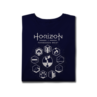 Nome do produtoCamiseta Horizon Forbidden West GAIA Protocol Black - Plus Size
