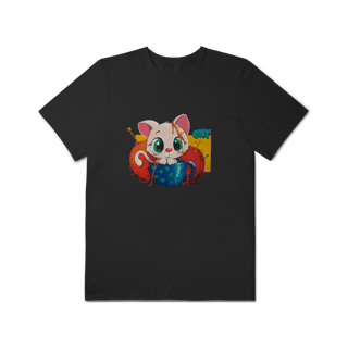 Nome do produtoCamiseta Gato de Xion – Stellar Blade Edition - Plus Size