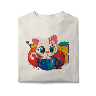 Nome do produtoCamiseta Gato de Xion – Stellar Blade Edition - Oversized
