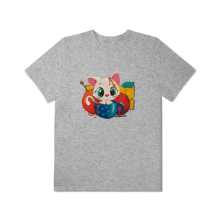 Nome do produtoCamiseta Gato de Xion – Stellar Blade Edition - Plus Size
