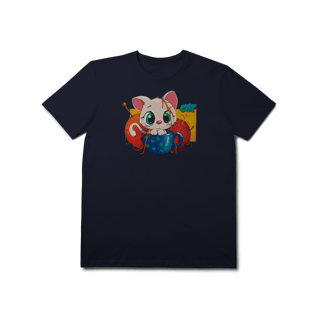 Nome do produtoCamiseta Gato de Xion – Stellar Blade Edition