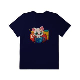 Nome do produtoCamiseta Gato de Xion – Stellar Blade Edition - Plus Size