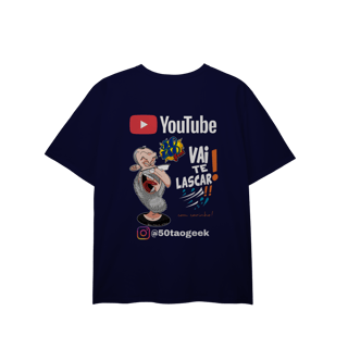 Nome do produtoCamiseta 50Tao Geek - Vai Te Lascar Oficial Plus Size