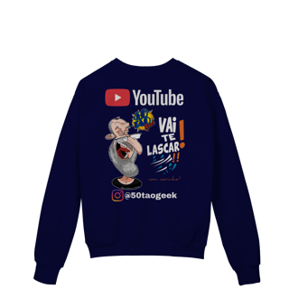 Nome do produtoMoletom 50Tao Geek - Vai Te Lascar Oficial Sueter