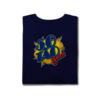 Nome do produtoCamiseta 50Tao Geek Comic Logo V2 - Plus Size