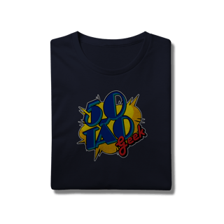 Nome do produtoCamiseta 50Tao Geek Comic Logo V2