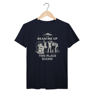 Nome do produtoCamiseta Stranger Things Beam Me Up
