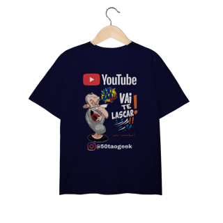 Nome do produtoCamiseta 50Tao Geek - Vai Te Lascar Oficial Plus Size