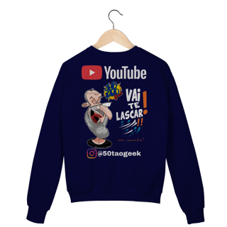Nome do produtoMoletom 50Tao Geek - Vai Te Lascar Oficial Sueter
