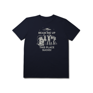 Nome do produtoCamiseta Stranger Things Beam Me Up