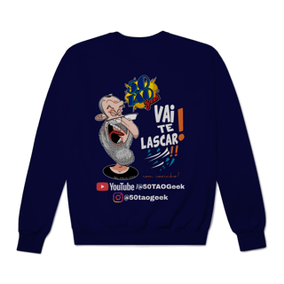 Nome do produtoMoletom 50Tao Geek - Vai te Lascar V2 Sueter 