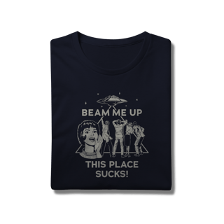 Nome do produtoCamiseta Stranger Things Beam Me Up