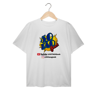 Nome do produtoCamiseta 50Tao Geek - Siga a Franquia Plus Size (Clara)