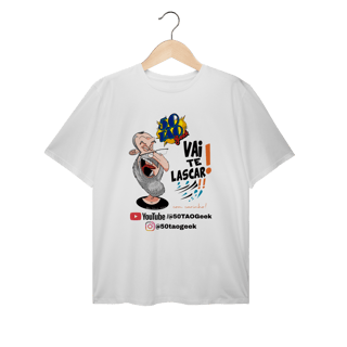 Nome do produtoCamiseta 50Tao Geek - Vai te Lascar V2 Plus Size (Clara)