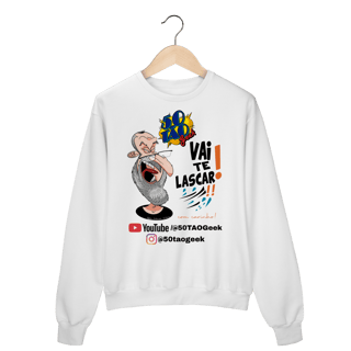 Nome do produtoMoletom 50Tao Geek - Vai te Lascar V2 Sueter (Clara)