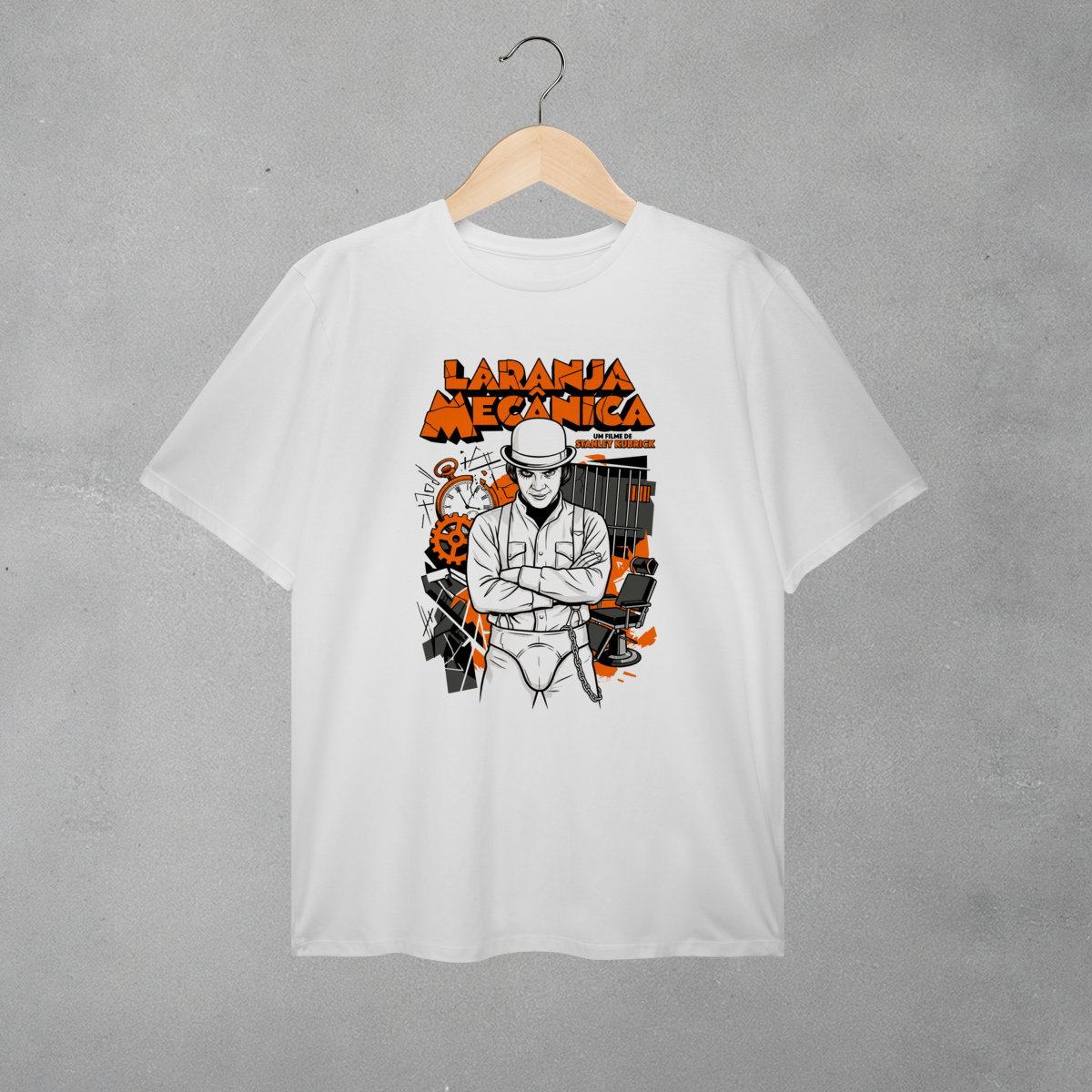 Camiseta Laranja Mecânica - Plus Size