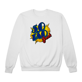 Nome do produtoMoletom 50Tao Geek Comic Logo V2 - Sueter