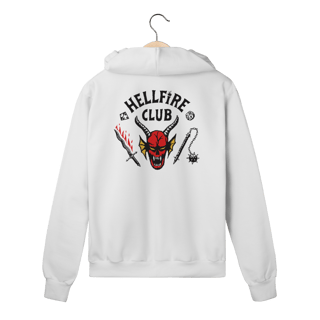 Nome do produtoMoletom Stranger Things Hellfire Club - zíper