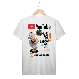 Nome do produtoCamiseta 50Tao Geek - Vai Te Lascar Oficial (Clara)