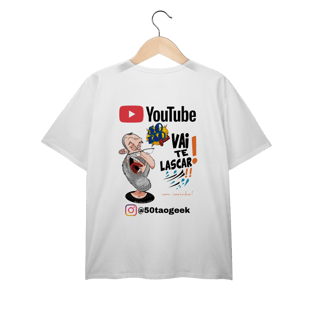 Nome do produtoCamiseta 50Tao Geek - Vai Te Lascar Oficial Plus Size (Clara)