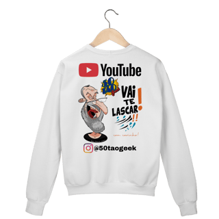 Nome do produtoMoletom 50Tao Geek - Vai Te Lascar Oficial - Sueter