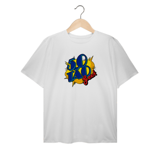 Nome do produtoCamiseta 50Tao Geek Comic Logo V2 - Plus Size