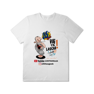 Nome do produtoCamiseta 50Tao Geek - Vai te Lascar V2 Plus Size (Clara)