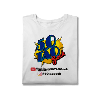 Nome do produtoCamiseta 50Tao Geek - Siga a Franquia Plus Size (Clara)
