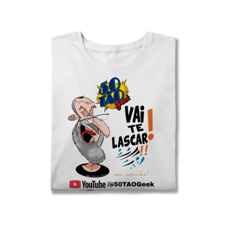 Nome do produtoCamiseta 50Tao Geek - Vai te Lascar V2 Plus Size (Clara)