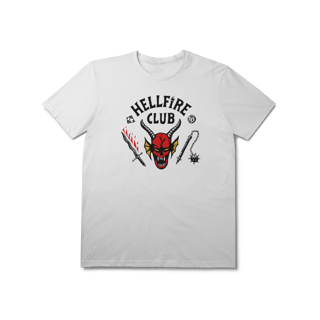 Nome do produtoCamiseta Stranger Things Hellfire Club V2