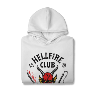Nome do produtoMoletom Stranger Things Hellfire Club - Canguru