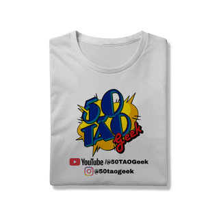 Nome do produtoCamiseta 50Tao Geek - Siga a Franquia (Clara)