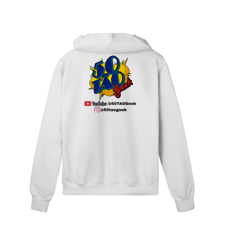 Nome do produtoMoletom 50Tao Geek - Siga a Franquia Zíper (Clara)