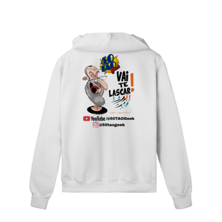 Nome do produtoMoletom 50Tao Geek - Vai te Lascar V2 Ziper (Clara)