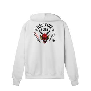Nome do produtoMoletom Stranger Things Hellfire Club - zíper