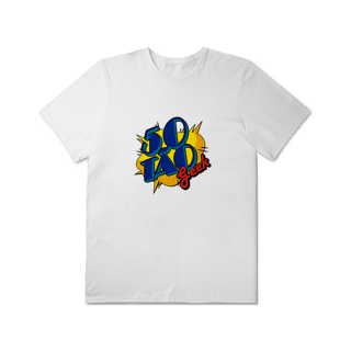 Nome do produtoCamiseta 50Tao Geek Comic Logo V2 - Plus Size