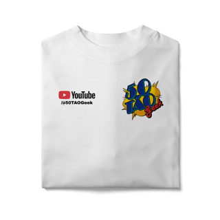 Nome do produtoCamiseta 50Tao Geek - Vai Te Lascar Oficial Oversized (Clara)