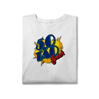 Nome do produtoCamiseta 50Tao Geek Comic Logo V2 - Plus Size