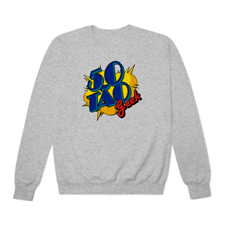 Nome do produtoMoletom 50Tao Geek Comic Logo V2 - Sueter