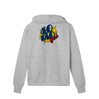 Nome do produtoCamiseta 50Tao Geek Comic Logo V2 - Zíper