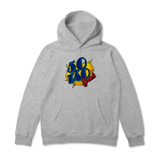 Nome do produtoMoletom 50Tao Geek Comic Logo Canguru