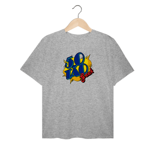 Nome do produtoCamiseta 50Tao Geek Comic Logo V2 - Plus Size