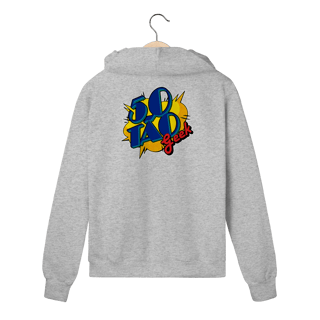 Nome do produtoCamiseta 50Tao Geek Comic Logo V2 - Zíper