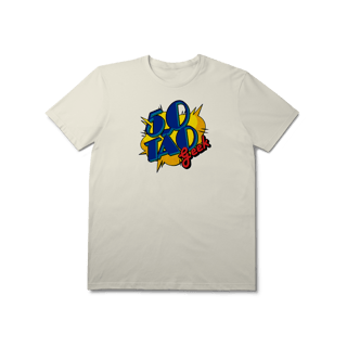 Nome do produtoCamiseta 50Tao Geek Comic Logo V2