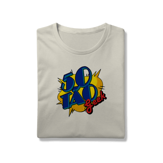 Nome do produtoCamiseta 50Tao Geek Comic Logo V2