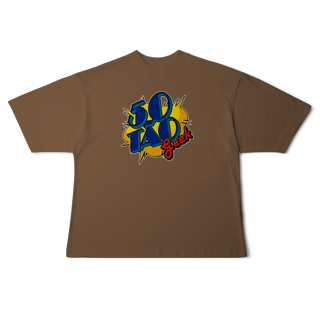 Nome do produtoCamiseta 50Tao Geek Comic Logo V2 - Oversized
