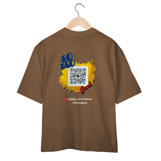 Nome do produtoCamiseta 50Tao Geek Event Connect Oversized