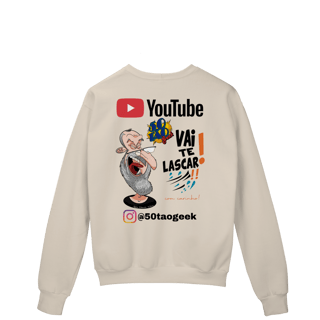 Nome do produtoMoletom 50Tao Geek - Vai Te Lascar Oficial - Sueter